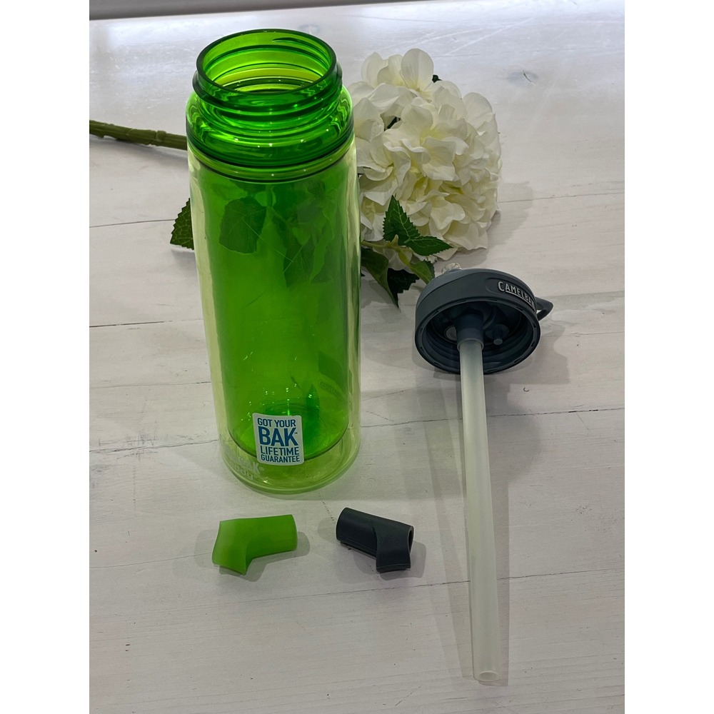 CamelBak Eddy+ 25‎ oz Green Water Bottle BPA Free Lifetime Guarantee